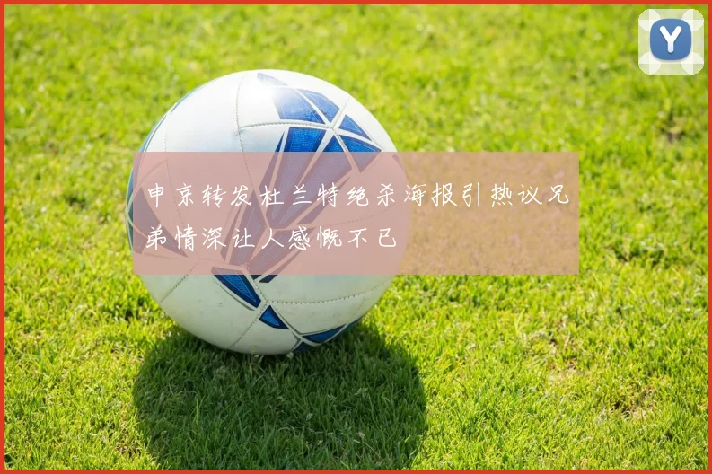 申京转发杜兰特绝杀海报引热议兄弟情深让人感慨不已